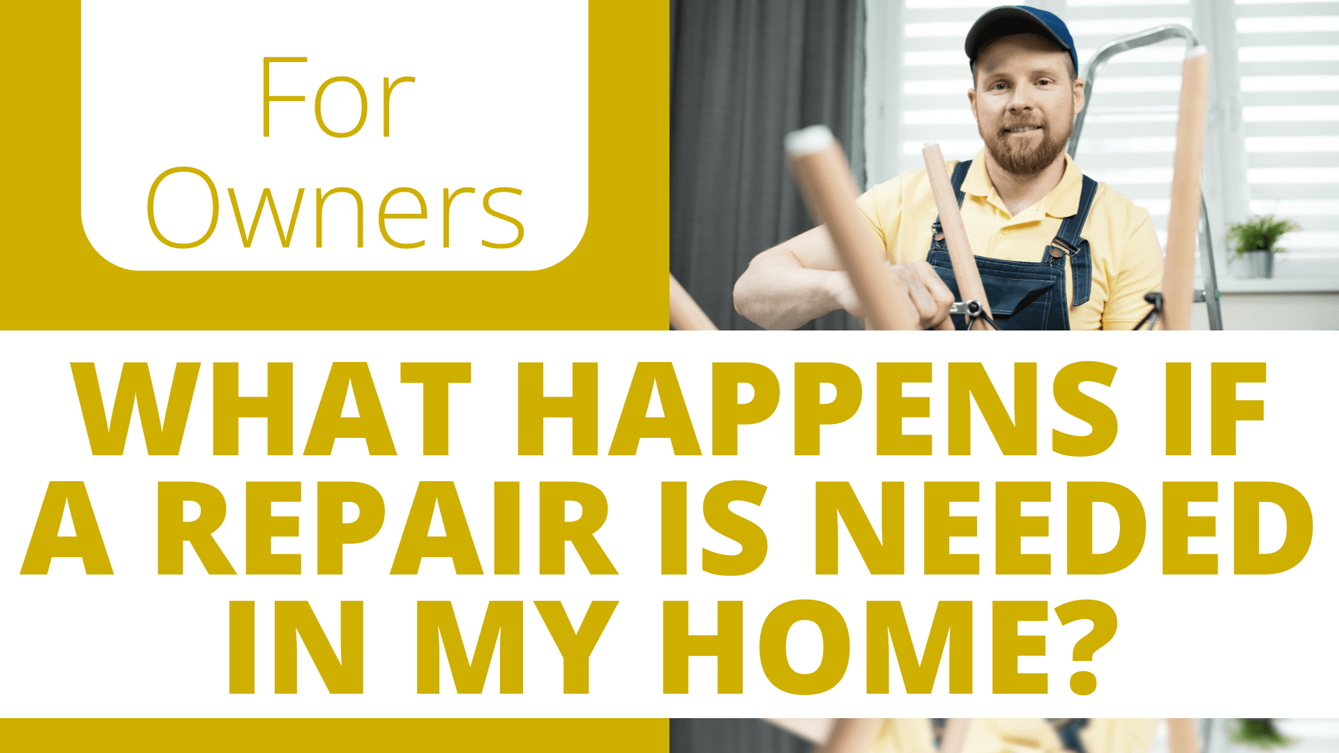 Read more about the article What Happens if a Repair Is Needed In My Home?